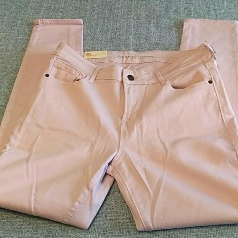 Old Navy mid rise rock star skinny jeans, NWT